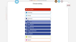 sampleminded app navigation two levels