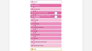 sampleminded app navigation three levels